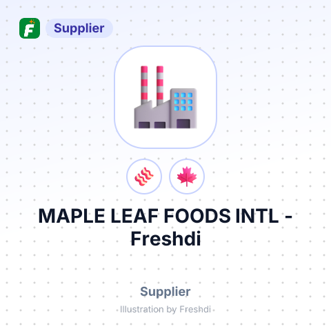 MAPLE LEAF FOODS INTL – summary card, no photo uploaded yet