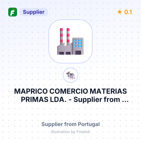 MAPRICO COMERCIO MATERIAS PRIMAS LDA. – summary card, no photo uploaded yet