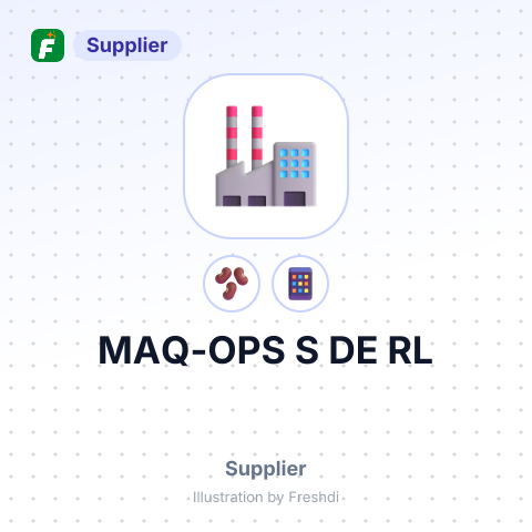 MAQ-OPS S DE RL – summary card, no photo uploaded yet