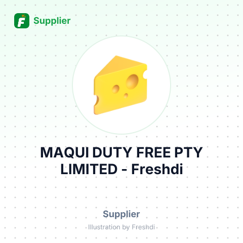 MAQUI DUTY FREE PTY LIMITED – summary card, no photo uploaded yet