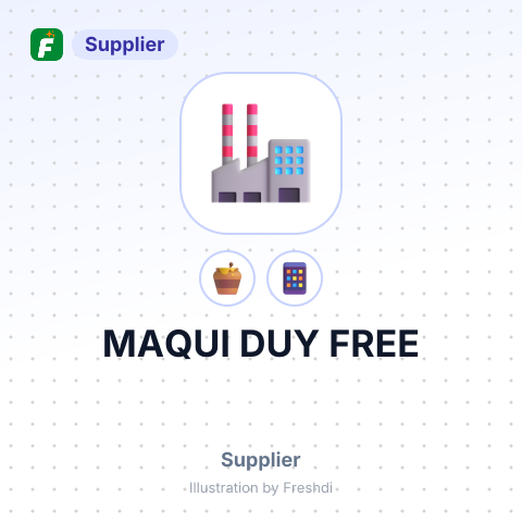 MAQUI DUY FREE – summary card, no photo uploaded yet