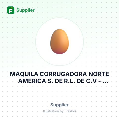 MAQUILA CORRUGADORA NORTE AMERICA S. DE R.L. DE C.V – summary card, no photo uploaded yet