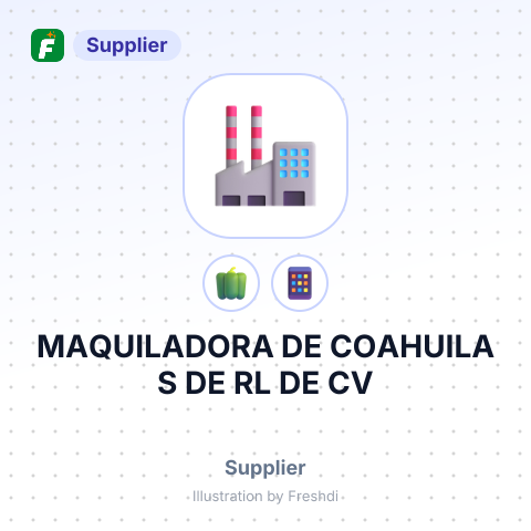 MAQUILADORA DE COAHUILA S DE RL DE CV – summary card, no photo uploaded yet