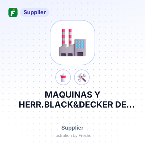 MAQUINAS Y HERR.BLACK&DECKER DE CHILE SA – summary card, no photo uploaded yet