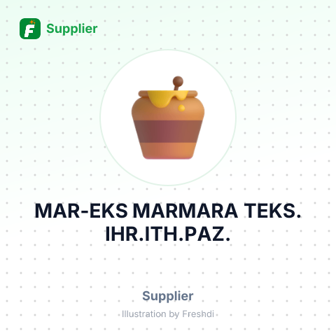 MAR-EKS MARMARA TEKS. IHR.ITH.PAZ. – summary card, no photo uploaded yet