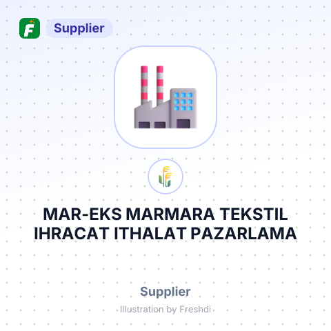 MAR-EKS MARMARA TEKSTIL IHRACAT ITHALAT PAZARLAMA – summary card, no photo uploaded yet
