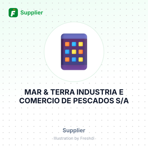 MAR & TERRA INDUSTRIA E COMERCIO DE PESCADOS S/A – summary card, no photo uploaded yet