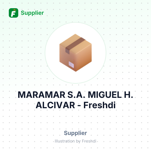 MARAMAR S.A. MIGUEL H. ALCIVAR – summary card, no photo uploaded yet