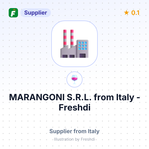 MARANGONI S.R.L. – summary card, no photo uploaded yet