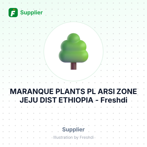 MARANQUE PLANTS PL ARSI ZONE JEJU DIST ETHIOPIA – summary card, no photo uploaded yet