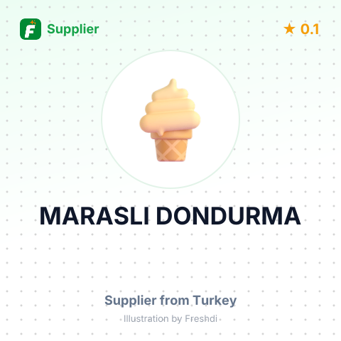 MARASLI DONDURMA – summary card, no photo uploaded yet