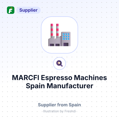 MARCFI Espresso Machines Spain Manufacturer – summary card, no photo uploaded yet