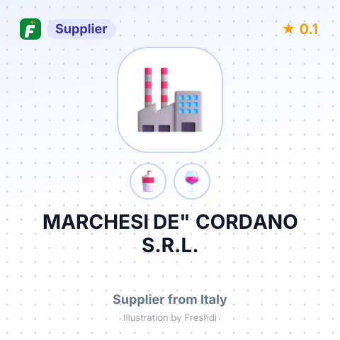 MARCHESI DE" CORDANO S.R.L. – summary card, no photo uploaded yet