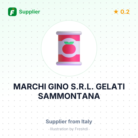 MARCHI GINO S.R.L. GELATI SAMMONTANA – summary card, no photo uploaded yet