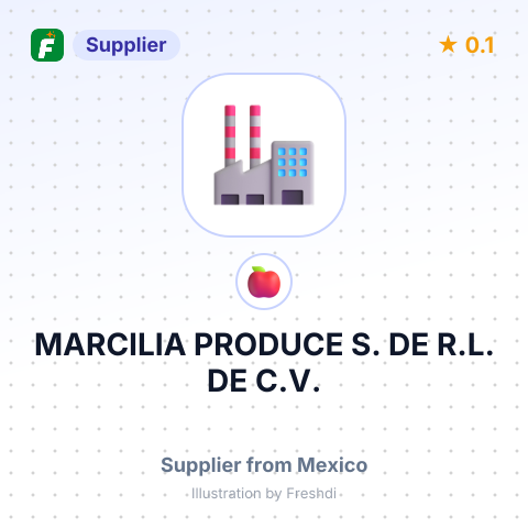 MARCILIA PRODUCE S. DE R.L. DE C.V. – summary card, no photo uploaded yet