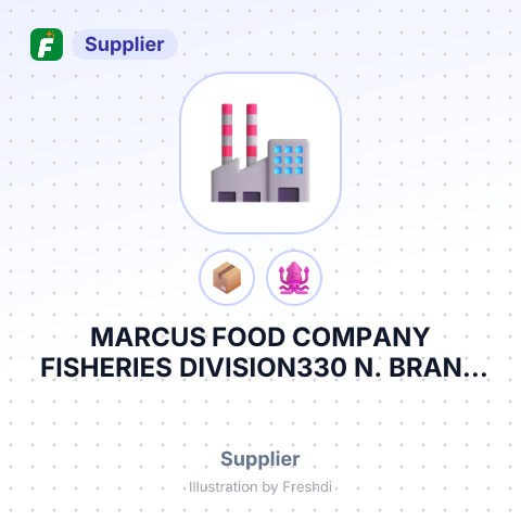 MARCUS FOOD COMPANY FISHERIES DIVISION330 N. BRAND BLVDGLENDALE CA – summary card, no photo uploaded yet