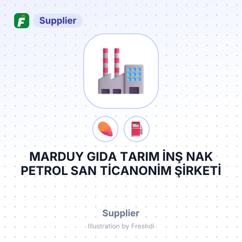 MARDUY GIDA TARIM İNŞ NAK PETROL SAN TİCANONİM ŞİRKETİ – summary card, no photo uploaded yet