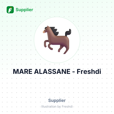 MARE ALASSANE – summary card, no photo uploaded yet