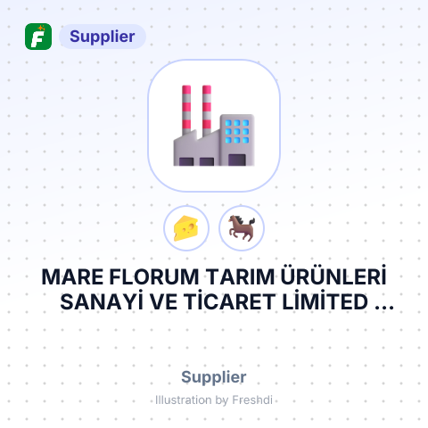 MARE FLORUM TARIM ÜRÜNLERİ SANAYİ VE TİCARET LİMİTED ŞİRKETİ – summary card, no photo uploaded yet