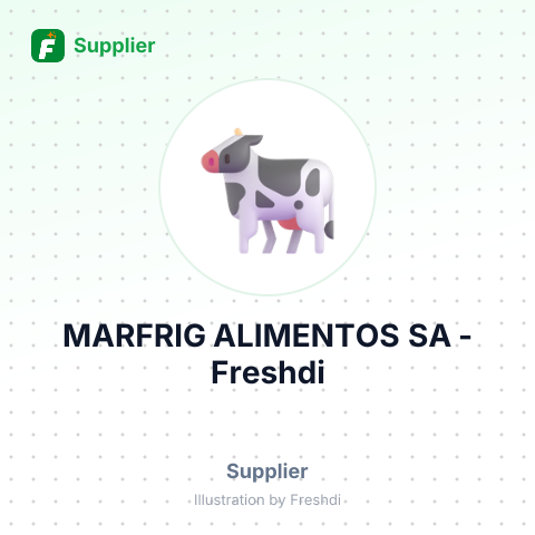MARFRIG ALIMENTOS SA – summary card, no photo uploaded yet