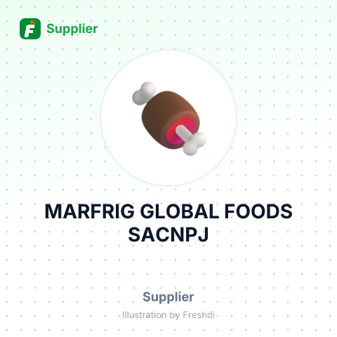 MARFRIG GLOBAL FOODS SACNPJ – summary card, no photo uploaded yet