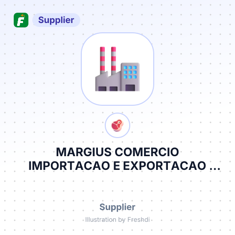 MARGIUS COMERCIO IMPORTACAO E EXPORTACAO LTDA – summary card, no photo uploaded yet