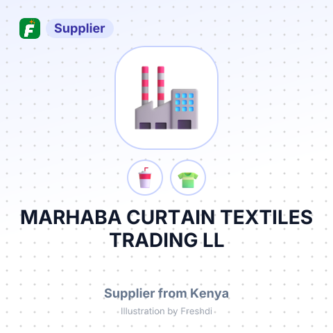 MARHABA CURTAIN TEXTILES TRADING LL – summary card, no photo uploaded yet