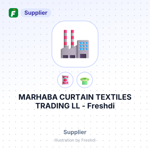 MARHABA CURTAIN TEXTILES TRADING LL – summary card, no photo uploaded yet