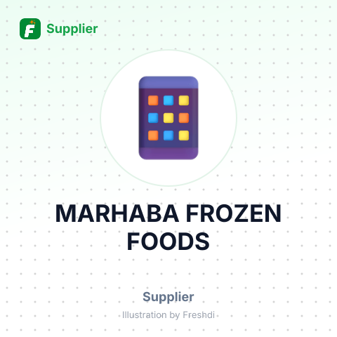MARHABA FROZEN FOODS – summary card, no photo uploaded yet