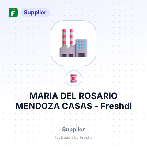 MARIA DEL ROSARIO MENDOZA CASAS – summary card, no photo uploaded yet