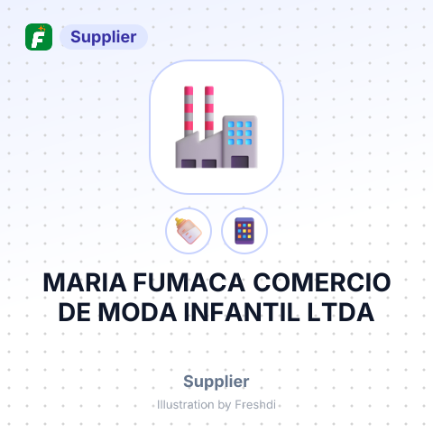 MARIA FUMACA COMERCIO DE MODA INFANTIL LTDA – summary card, no photo uploaded yet