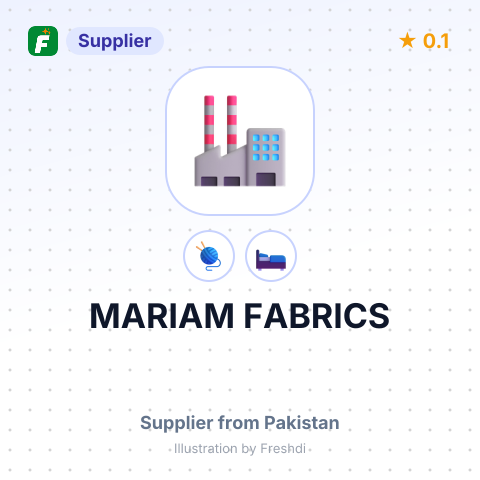 MARIAM FABRICS – summary card, no photo uploaded yet