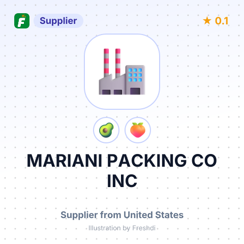 MARIANI PACKING CO INC – summary card, no photo uploaded yet