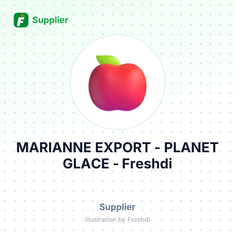 MARIANNE EXPORT - PLANET GLACE – summary card, no photo uploaded yet