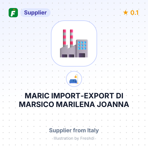 MARIC IMPORT-EXPORT DI MARSICO MARILENA JOANNA – summary card, no photo uploaded yet