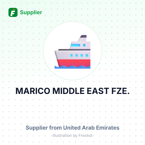 MARICO MIDDLE EAST FZE. – summary card, no photo uploaded yet