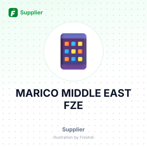 MARICO MIDDLE EAST FZE – summary card, no photo uploaded yet