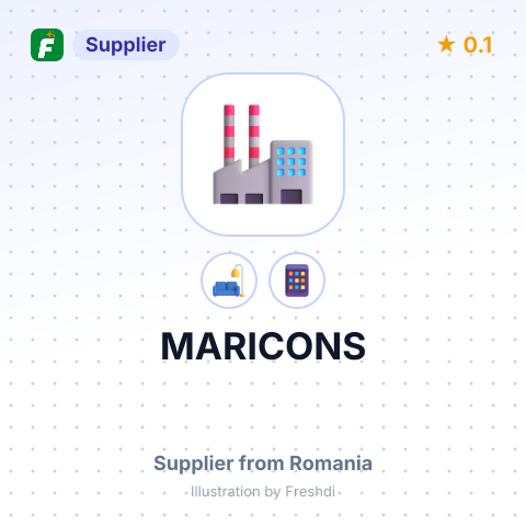 MARICONS – summary card, no photo uploaded yet