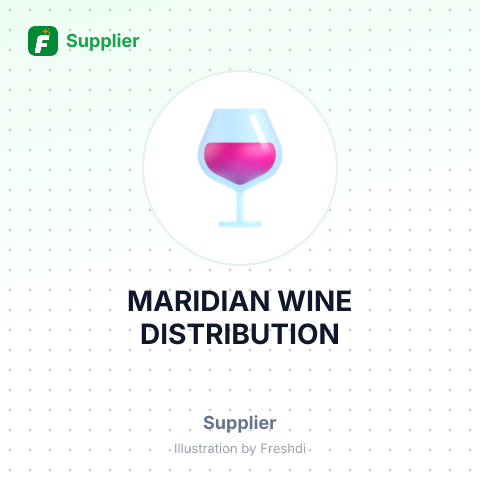 MARIDIAN WINE DISTRIBUTION – summary card, no photo uploaded yet