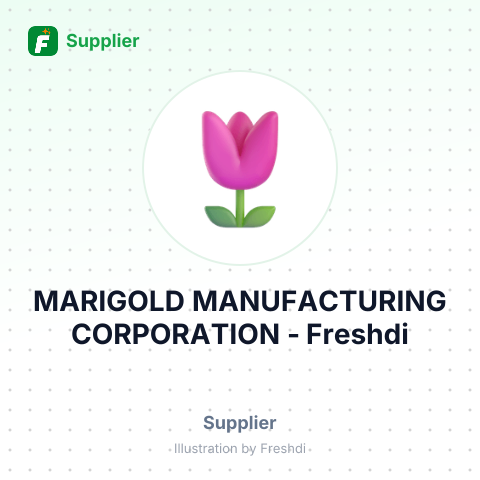 MARIGOLD MANUFACTURING CORPORATION – summary card, no photo uploaded yet