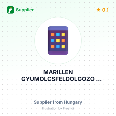 MARILLEN GYUMOLCSFELDOLGOZO KORLATOLT FELELOSSEGU TARSASAG – summary card, no photo uploaded yet