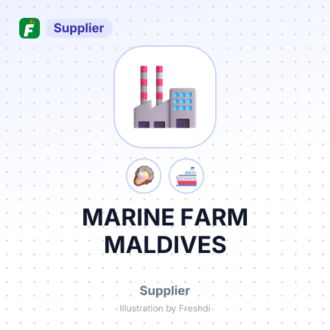 MARINE FARM MALDIVES – summary card, no photo uploaded yet