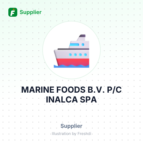 MARINE FOODS B.V. P/C INALCA SPA – summary card, no photo uploaded yet