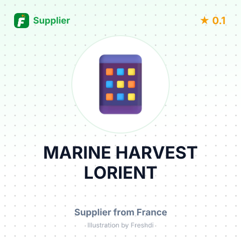 MARINE HARVEST LORIENT – summary card, no photo uploaded yet