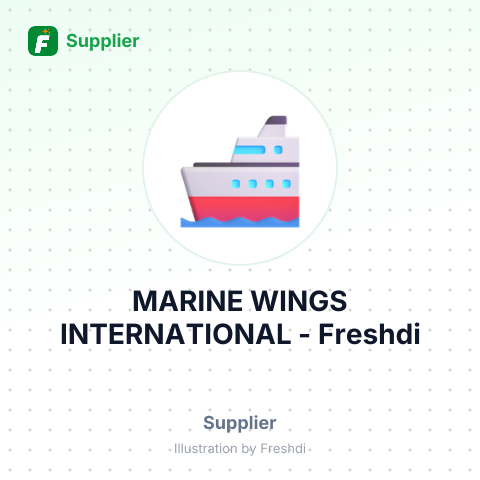 MARINE WINGS INTERNATIONAL – summary card, no photo uploaded yet