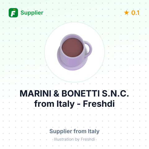 MARINI & BONETTI S.N.C. – summary card, no photo uploaded yet