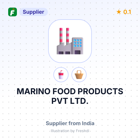 MARINO FOOD PRODUCTS PVT LTD. – summary card, no photo uploaded yet