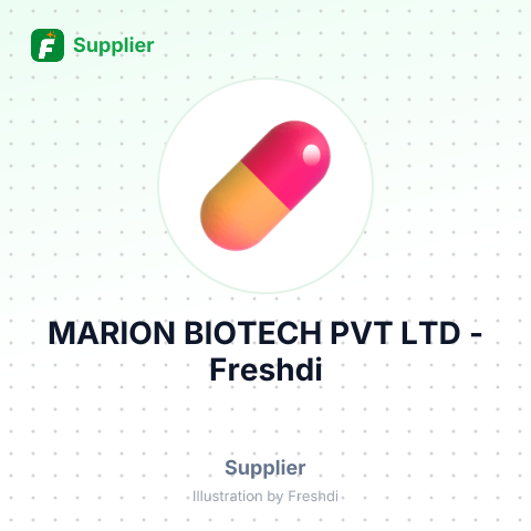 MARION BIOTECH PVT LTD – summary card, no photo uploaded yet