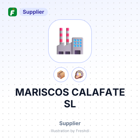 MARISCOS CALAFATE SL – summary card, no photo uploaded yet