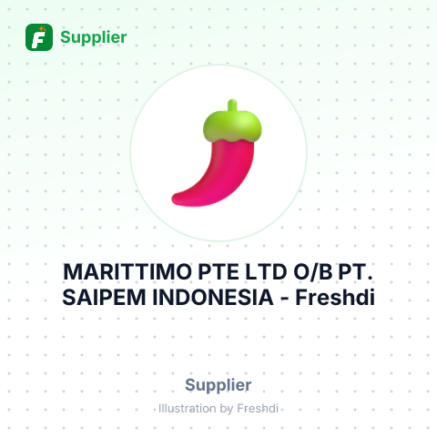 MARITTIMO PTE LTD O/B PT. SAIPEM INDONESIA – summary card, no photo uploaded yet